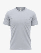 Men's Pocket Bi-Blend 30SPKT by SpectraUSA featuring a white front view of the compact, versatile bi-blend pocket garment.