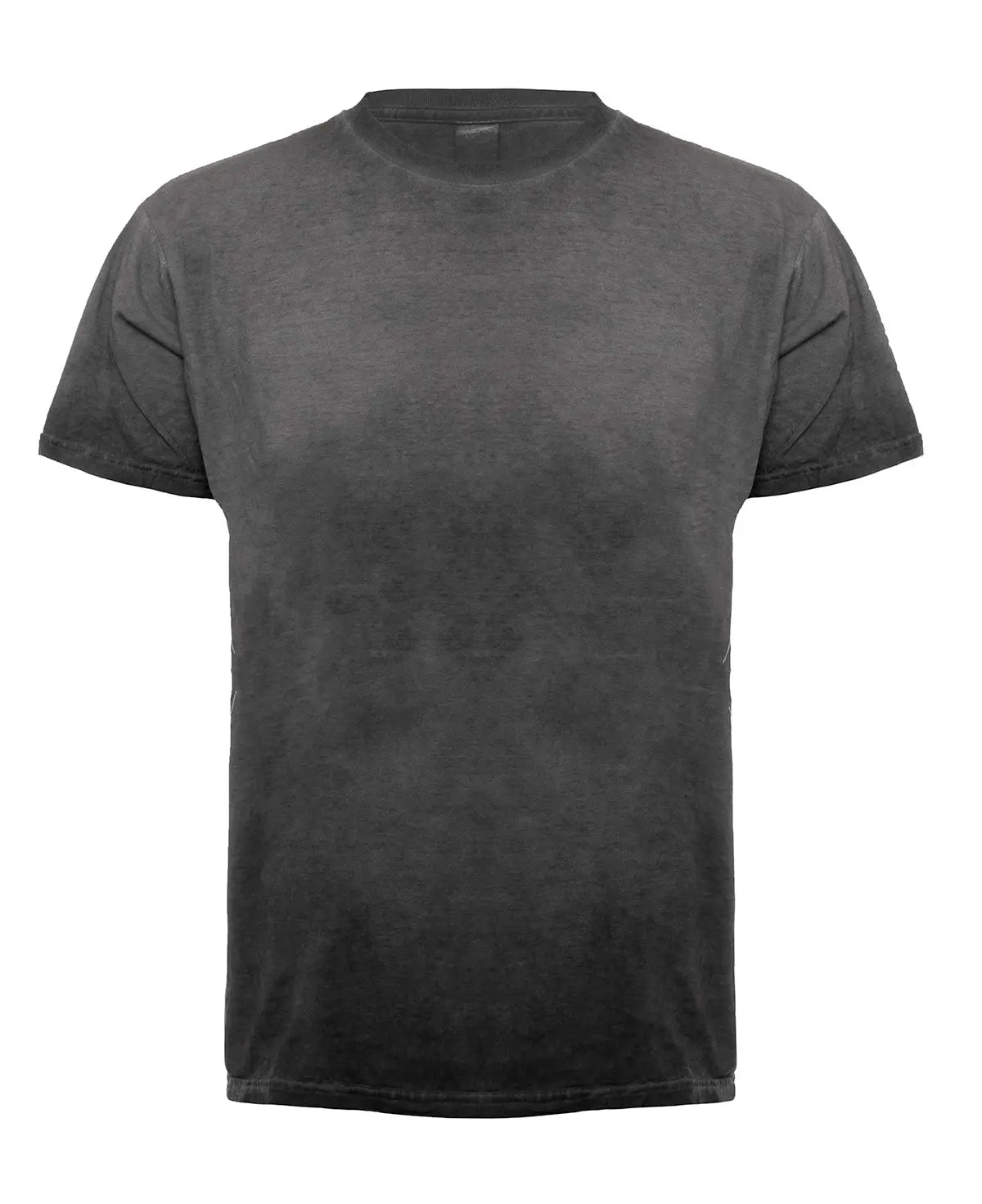 SpectraUSA oil wash granite T-shirt displayed from the front, showcasing the stylish design and fabric texture.