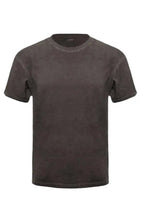 SpectraUSA Oil Wash Russet T-shirt in front view, showcasing a soft, textured fabric with a relaxed fit and natural color.