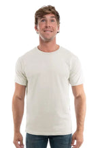 Men's Cotton Perfection Crew by SpectraUSA in dark colors, front view showcasing soft cotton fabric and classic crew neck design.