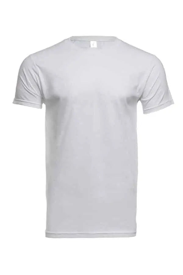 Men's Cotton Perfection Crew shirt in dark colors by SpectraUSA, front view showing soft cotton fabric and comfortable fit.