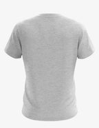 Men's heather grey V-neck shirt by SpectraUSA, featuring a comfortable fit and soft fabric.