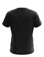 Men's black Pocket Perfection Pocket Tee by SpectraUSA, showing the back view with a classic pocket detail.