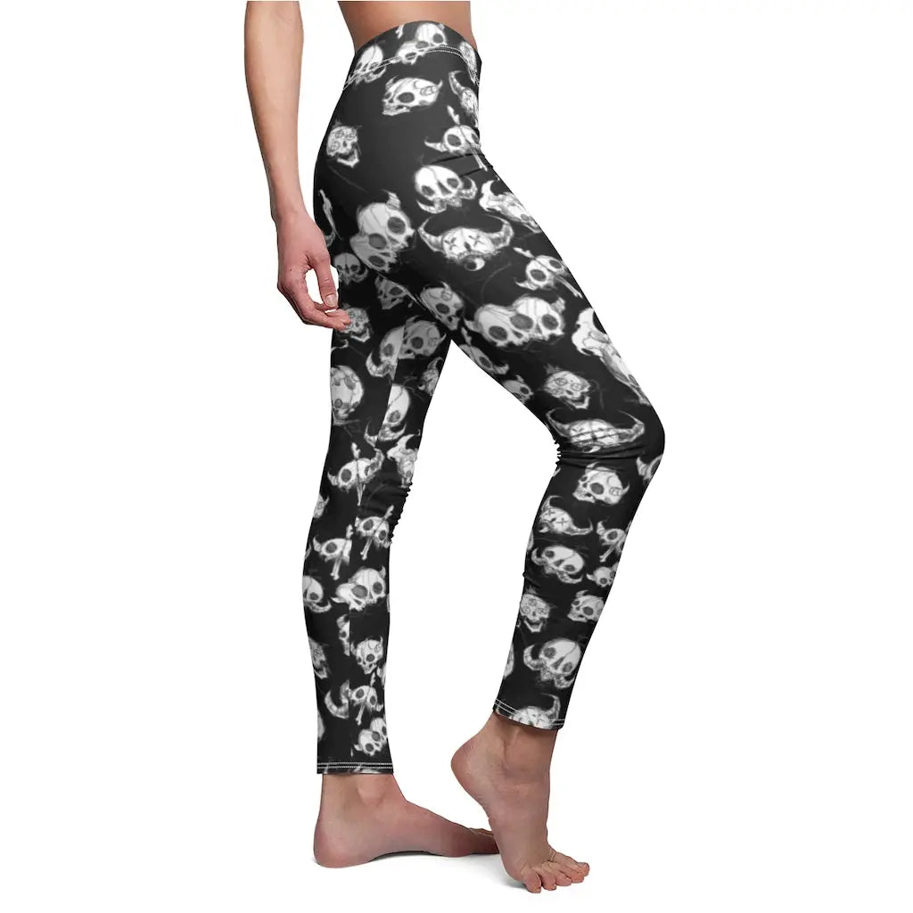 Faces of Death Leggings Any Means Necessary Clothing