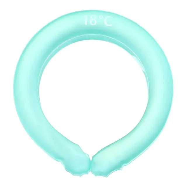 Ice Maker Cooling Tube Neck Wraps for Instant Cooling Relief Blade & Thread