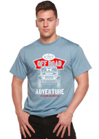 Off Road Spun Bamboo® Men's Bamboo Viscose/Organic Cotton Short Sleeve Graphic T-Shirt Spun Bamboo
