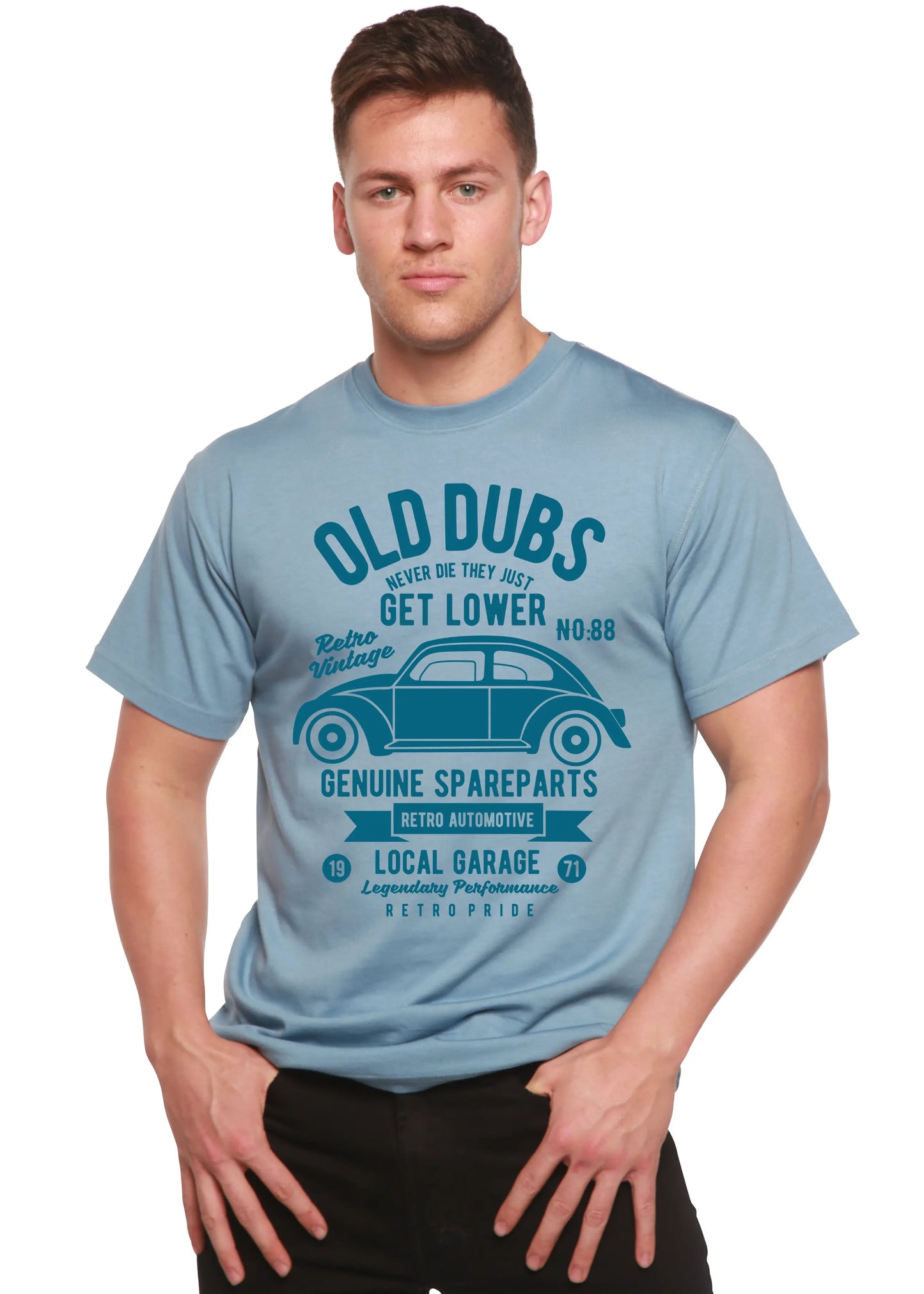 Old Dubs Spun Bamboo® Men's Bamboo Viscose/Organic Cotton Short Sleeve Graphic T-Shirt Spun Bamboo