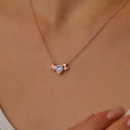 3D Letter Birthstone Bubble Necklace nowadaysfashion