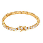 3mm4mm Tennis Chain Diamond Hip Hop One Row Bracelet nowadaysfashion