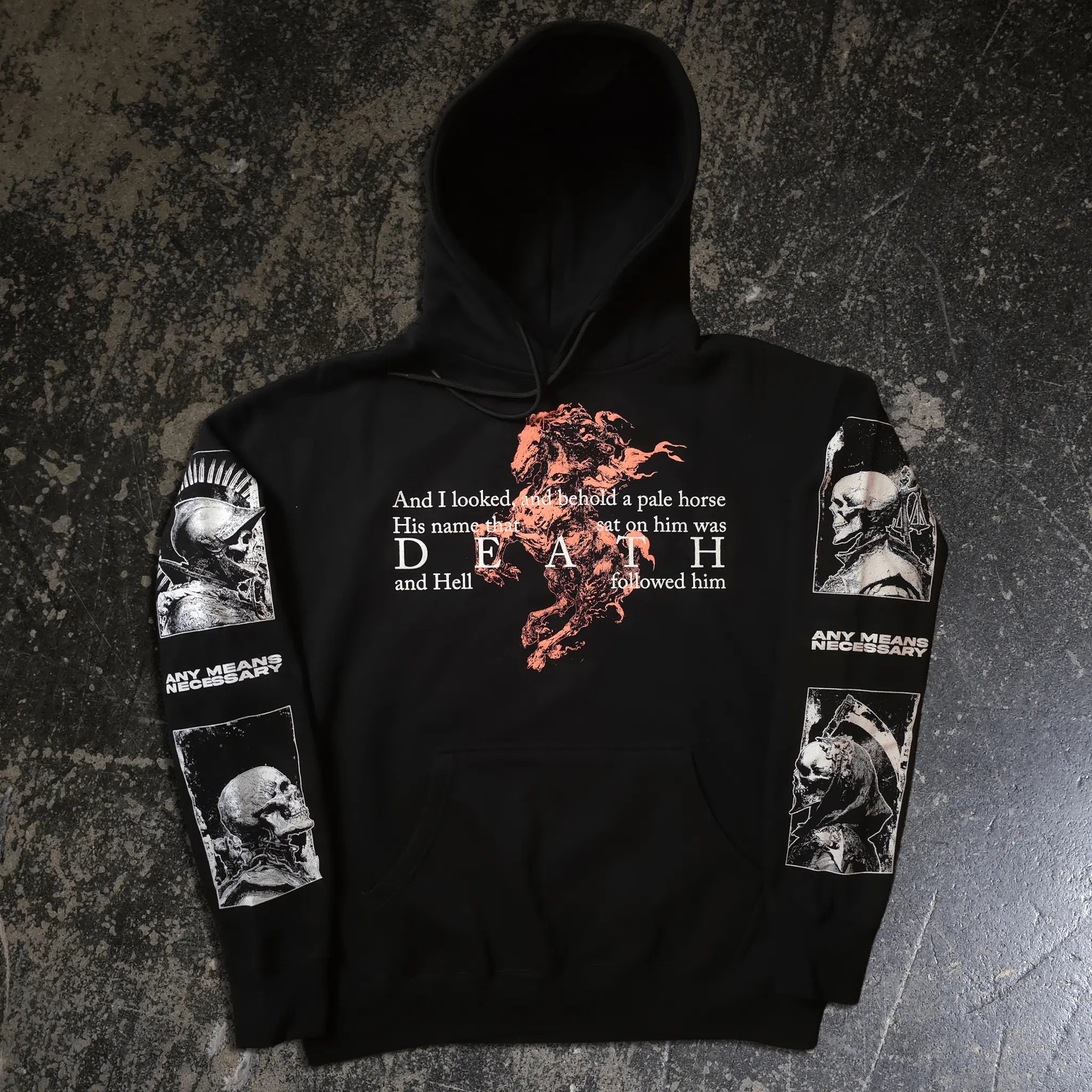 4 Horsemen Pullover Hoodie Any Means Necessary Clothing