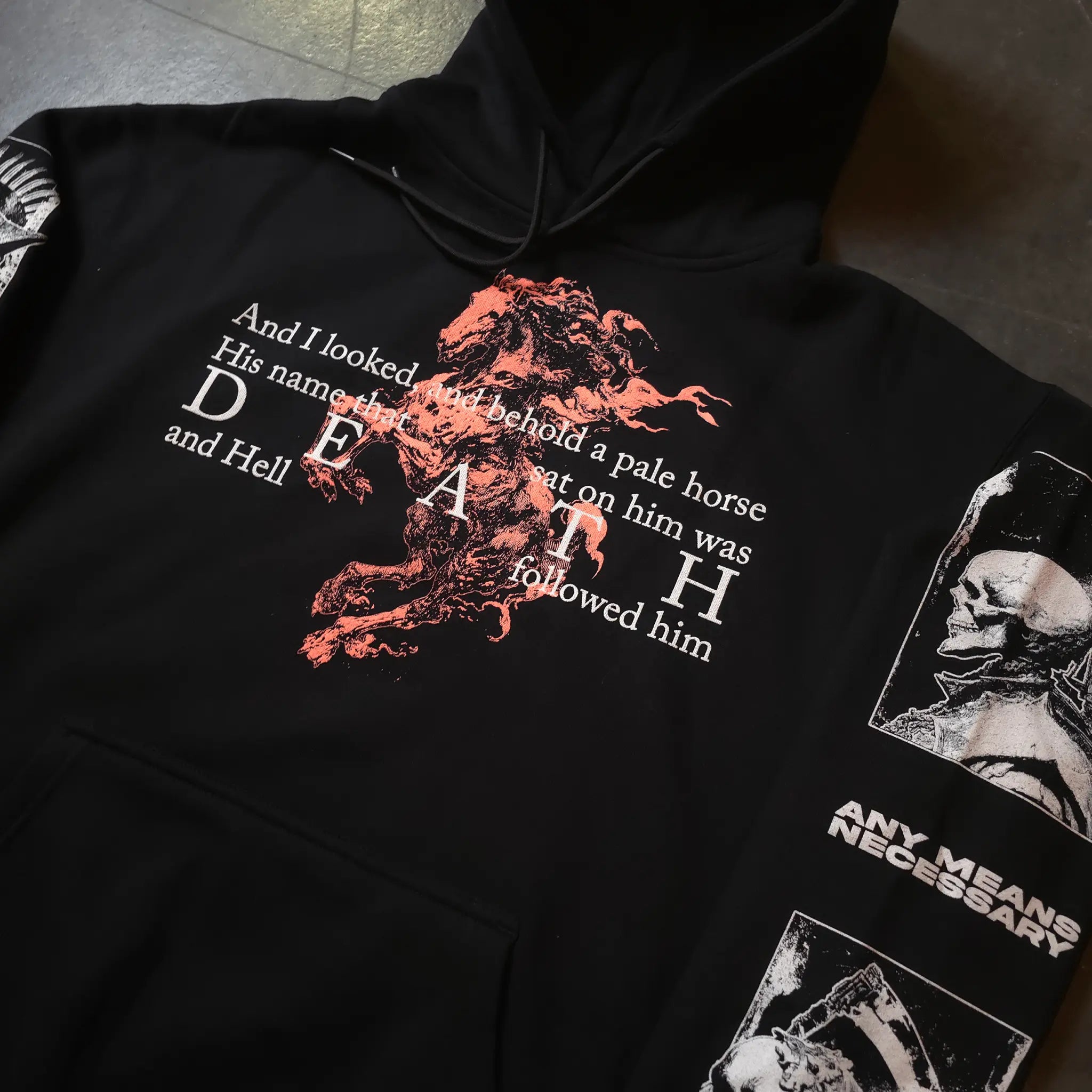 4 Horsemen Pullover Hoodie Any Means Necessary Clothing