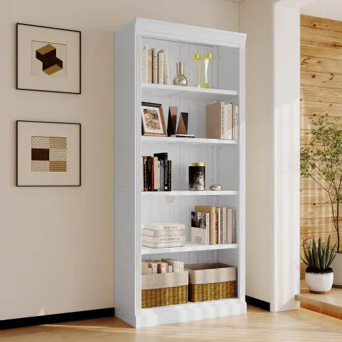 5 Tiers Of Home Decor Bookshelves Blade & Thread