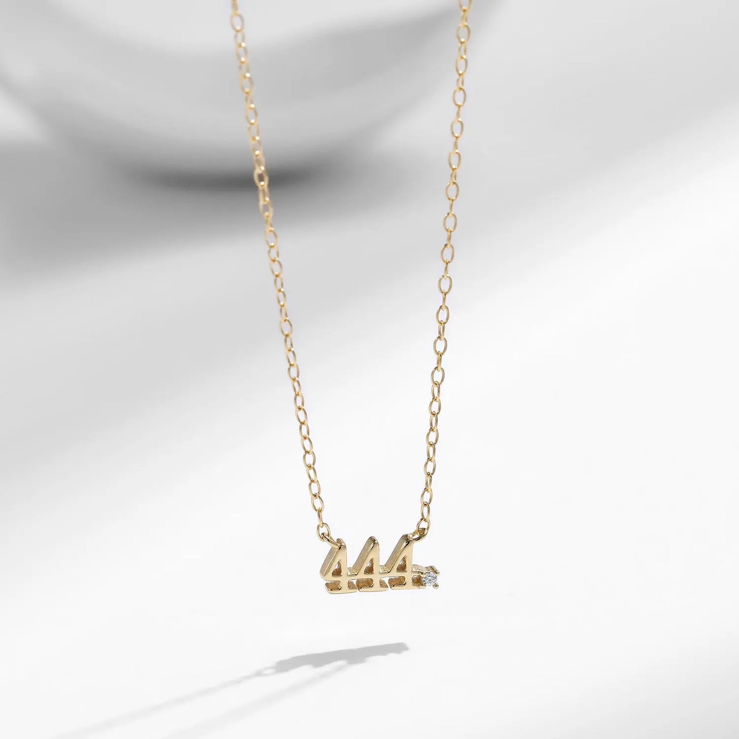 444 Diamond Necklace - Blade & Thread