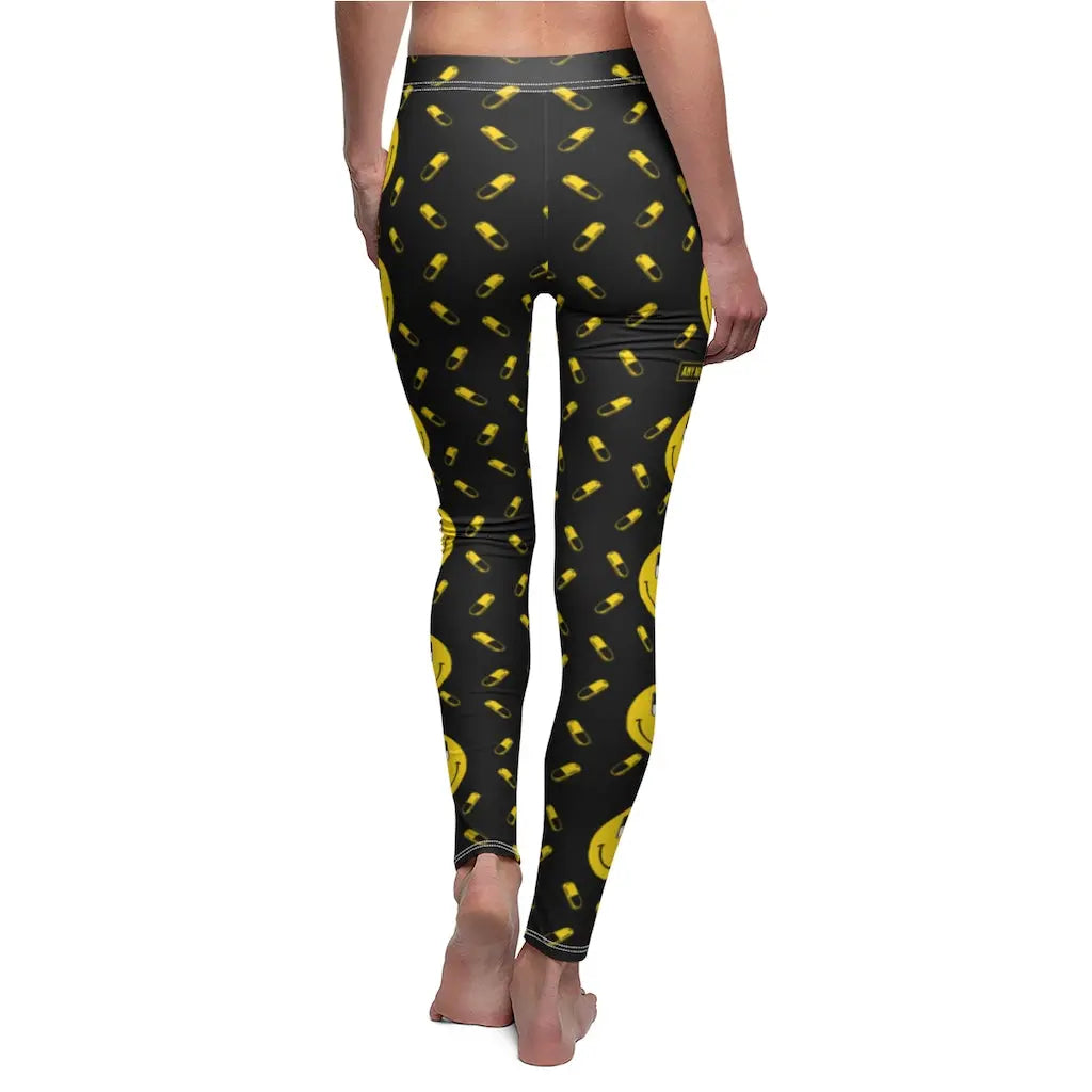 Happy Pills Leggings Any Means Necessary Clothing