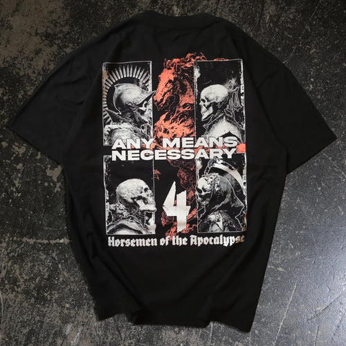 4 Horsemen T-Shirt Any Means Necessary Clothing