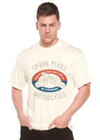 Spark Plugs Spun Bamboo® Men's Bamboo Viscose/Organic Cotton Short Sleeve Graphic T-Shirt Spun Bamboo
