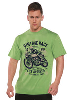 Vintage Race Spun Bamboo® Men's Bamboo Viscose/Organic Cotton Short Sleeve Graphic T-Shirt Spun Bamboo