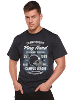Play Hard Spun Bamboo® Men's Bamboo Viscose/Organic Cotton Short Sleeve Graphic T-Shirt Spun Bamboo