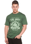 Sail Away Spun Bamboo® Men's Bamboo Viscose/Organic Cotton Short Sleeve Graphic T-Shirt Spun Bamboo