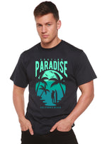 Surfing Paradise California Spun Bamboo® Men's Bamboo Viscose/Organic Cotton Short Sleeve Graphic T-Shirt Spun Bamboo