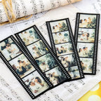 4Pcs Personalized Bookmarks Customized Film Roll Bookmark Memory DIY Custom Photo Album nowadaysfashion