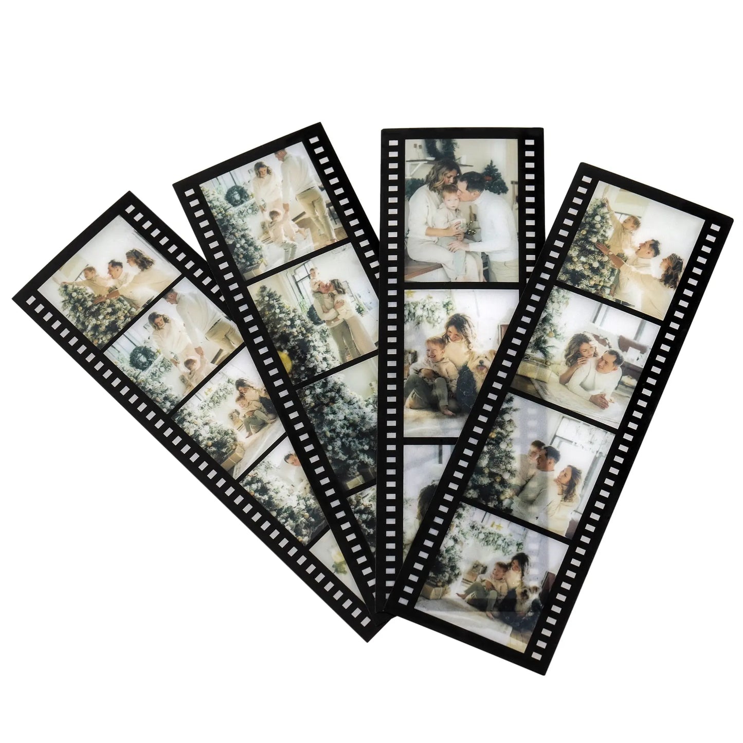 4Pcs Personalized Bookmarks Customized Film Roll Bookmark Memory DIY Custom Photo Album - Blade & Thread