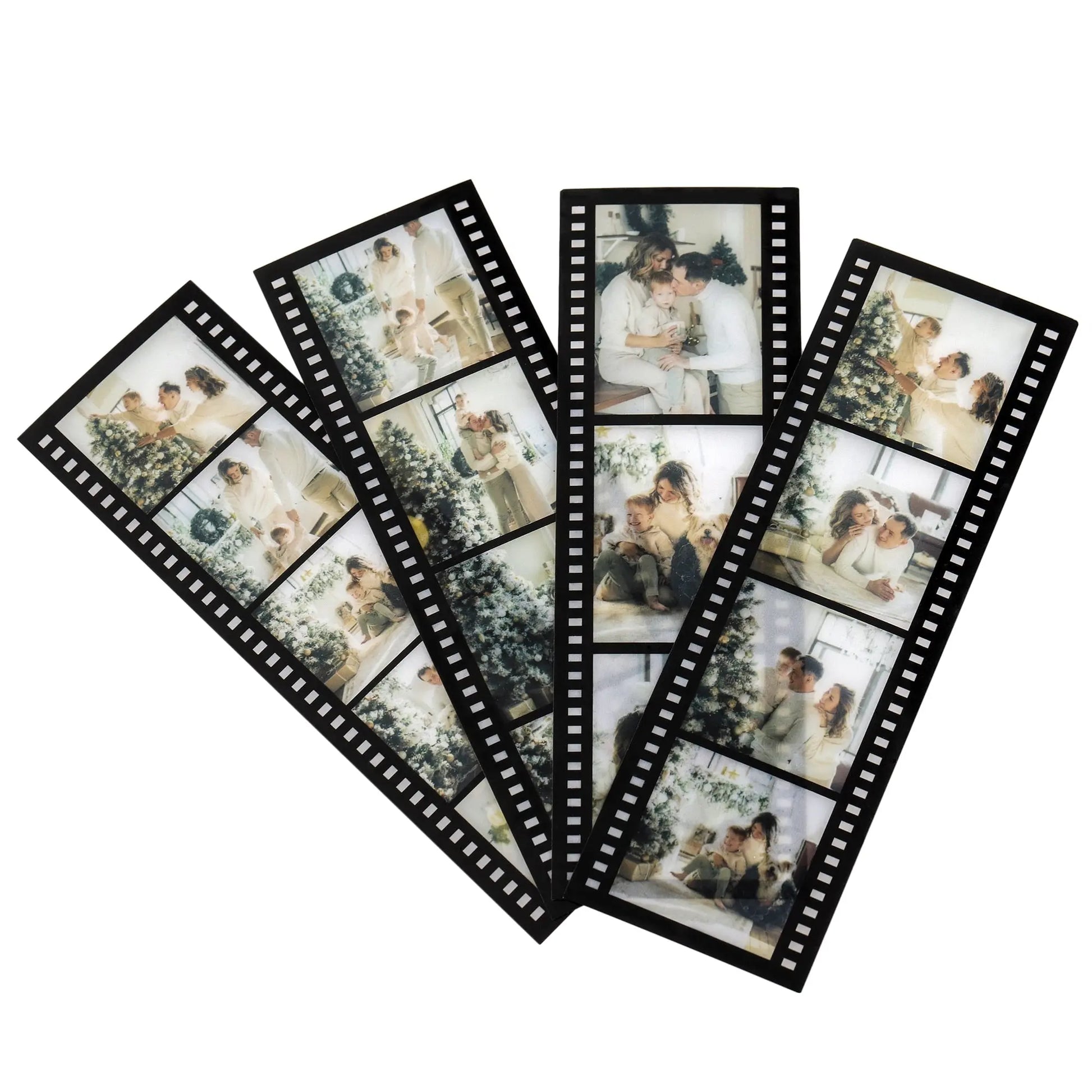 4Pcs Personalized Bookmarks Customized Film Roll Bookmark Memory DIY Custom Photo Album - Blade & Thread