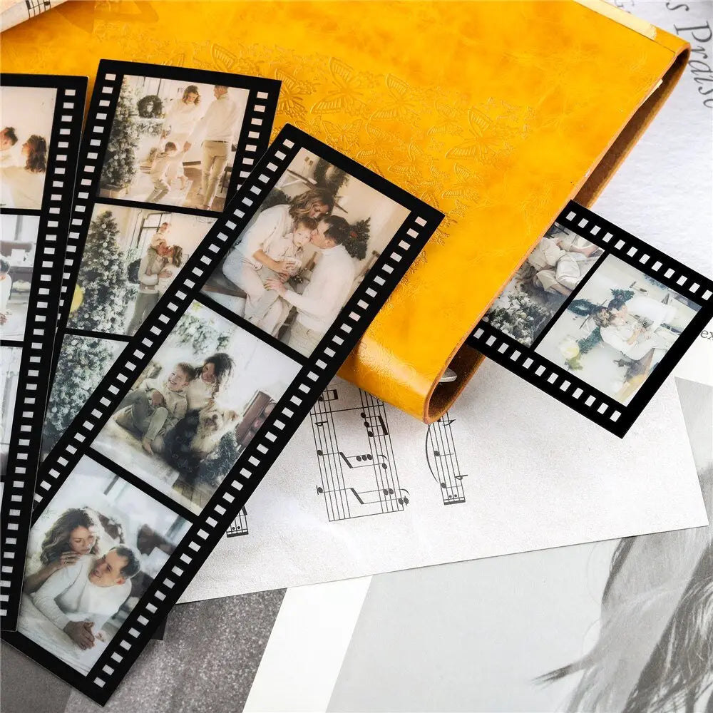 4Pcs Personalized Bookmarks Customized Film Roll Bookmark Memory DIY Custom Photo Album - Blade & Thread