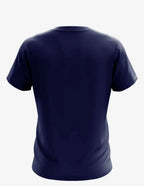 Men's navy USA Tee by SpectraUSA, front view showing classic crew neck and chest logo design.
