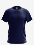 Men's navy USA Tee by SpectraUSA, front view showing classic crew neck and patriotic USA graphic design.