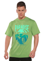 Surfing Paradise California Spun Bamboo® Men's Bamboo Viscose/Organic Cotton Short Sleeve Graphic T-Shirt Spun Bamboo