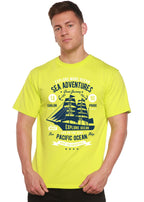 Sea Adventures Spun Bamboo® Men's Bamboo Viscose/Organic Cotton Short Sleeve Graphic T-Shirt Spun Bamboo
