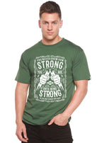 Strong Spun Bamboo® Men's Bamboo Viscose/Organic Cotton Short Sleeve Graphic T-Shirt Spun Bamboo