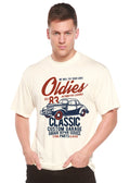Oldies Spun Bamboo® Men's Bamboo Viscose/Organic Cotton Short Sleeve Graphic T-Shirt Spun Bamboo