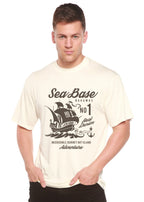Sea Base Spun Bamboo® Men's Bamboo Viscose/Organic Cotton Short Sleeve Graphic T-Shirt Spun Bamboo