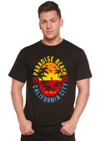 Sunshine Paradise Spun Bamboo® Men's Bamboo Viscose/Organic Cotton Short Sleeve Graphic T-Shirt Spun Bamboo