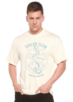 Sailor Club Spun Bamboo® Men's Bamboo Viscose/Organic Cotton Short Sleeve Graphic T-Shirt Spun Bamboo