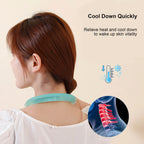 Ice Maker Cooling Tube Neck Wraps for Instant Cooling Relief Blade & Thread