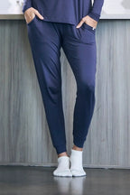Women's Bamboo Lounge Set - Long Sleeve T-Shirt and Jogger Pants Spun Bamboo