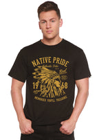Native Pride Spun Bamboo® Men's Bamboo Viscose/Organic Cotton Short Sleeve Graphic T-Shirt Spun Bamboo