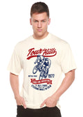 Tour De Hills Spun Bamboo® Men's Bamboo Viscose/Organic Cotton Short Sleeve Graphic T-Shirt Spun Bamboo