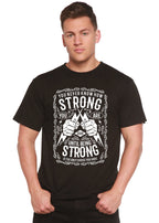 Strong Spun Bamboo® Men's Bamboo Viscose/Organic Cotton Short Sleeve Graphic T-Shirt Spun Bamboo