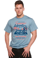Sammer Adventure Spun Bamboo® Men's Bamboo Viscose/Organic Cotton Short Sleeve Graphic T-Shirt Spun Bamboo