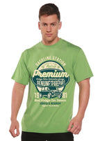 Premium Garage Spun Bamboo® Men's Bamboo Viscose/Organic Cotton Short Sleeve Graphic T-Shirt Spun Bamboo
