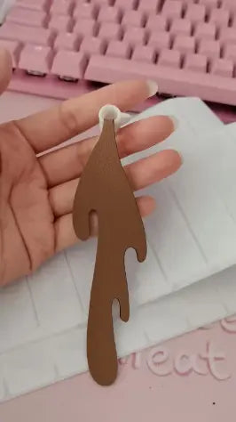 Coffee Motif Bookmark Resin Durable Reading Accessory For Book Lovers Blade & Thread