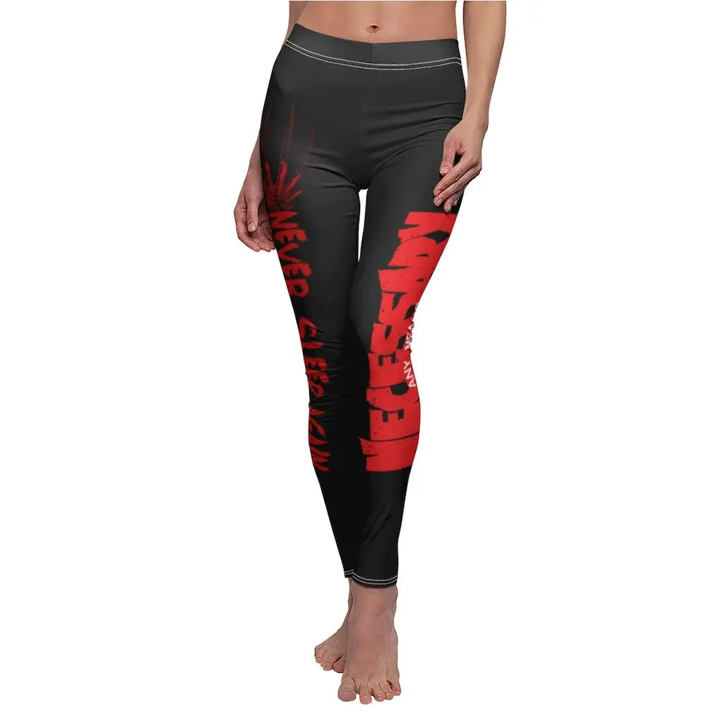 Never Sleep Again Leggings Any Means Necessary Clothing