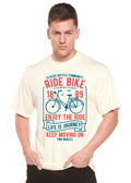 Ride Bike Spun Bamboo® Men's Bamboo Viscose/Organic Cotton Short Sleeve Graphic T-Shirt Spun Bamboo