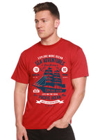 Sea Adventures Spun Bamboo® Men's Bamboo Viscose/Organic Cotton Short Sleeve Graphic T-Shirt Spun Bamboo