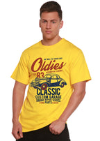 Oldies Spun Bamboo® Men's Bamboo Viscose/Organic Cotton Short Sleeve Graphic T-Shirt Spun Bamboo