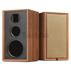 8 Inch Three-Way Labyrinth Speaker Empty Box Bookshelf Speaker Home Speaker DIY Hifi Audio Wooden Handmade Box Passive Speaker Blade & Thread